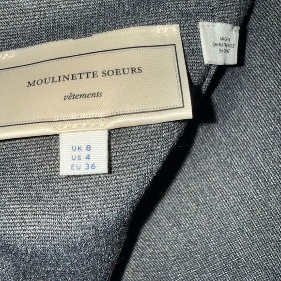 Moulinette Soeurs Multicolor Sequin Striped Skirt Holidays going out size 4 - Picture 5 of 5